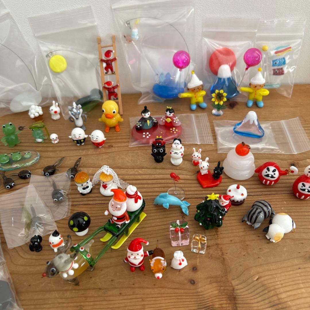 最上手 薩摩切子 初期極上手彫大鉢（鋭いカット） 木箱付 東