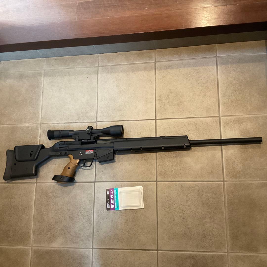 91m/s東京マルイ純正電動ガンスナイパーライフルPSG-1良品メンテ済み 91m/s
