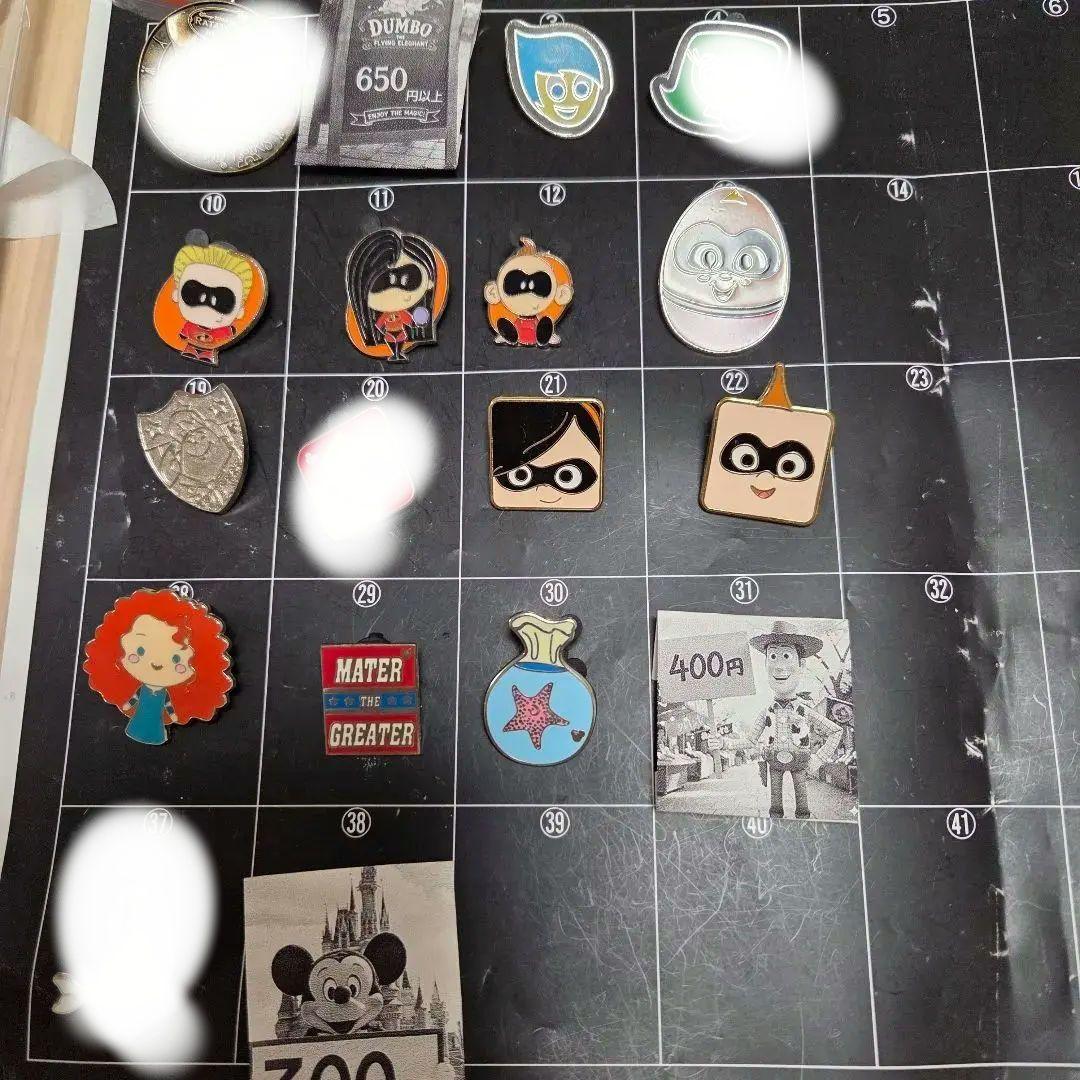 ディズニーピン　ピクサー　インクレディブル　ニモ