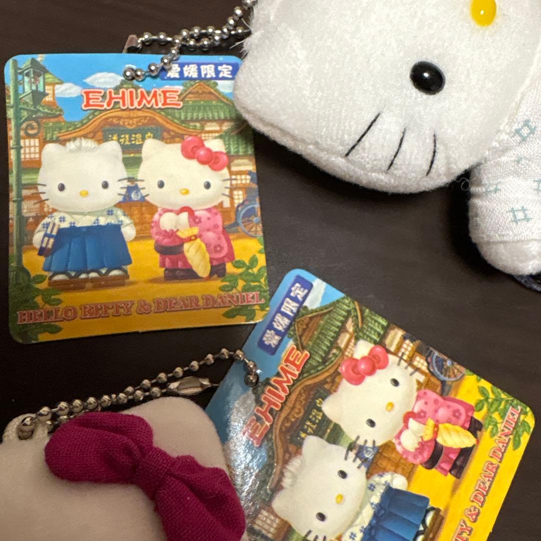 ⭐︎レア⭐︎ご当地ハローキティ 【愛媛】ぬいぐるみ マスコット2体セット