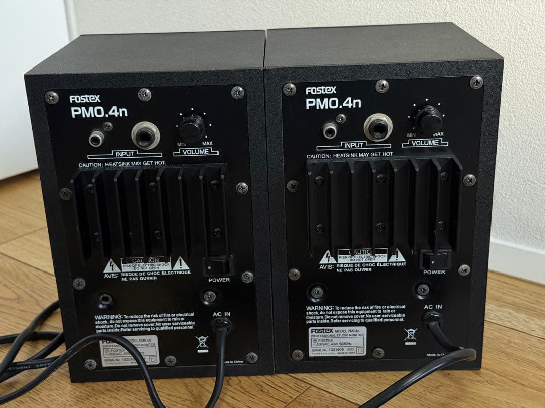 【早い者勝ち】Fostex PM0.4 スタジオモニタースピーカー