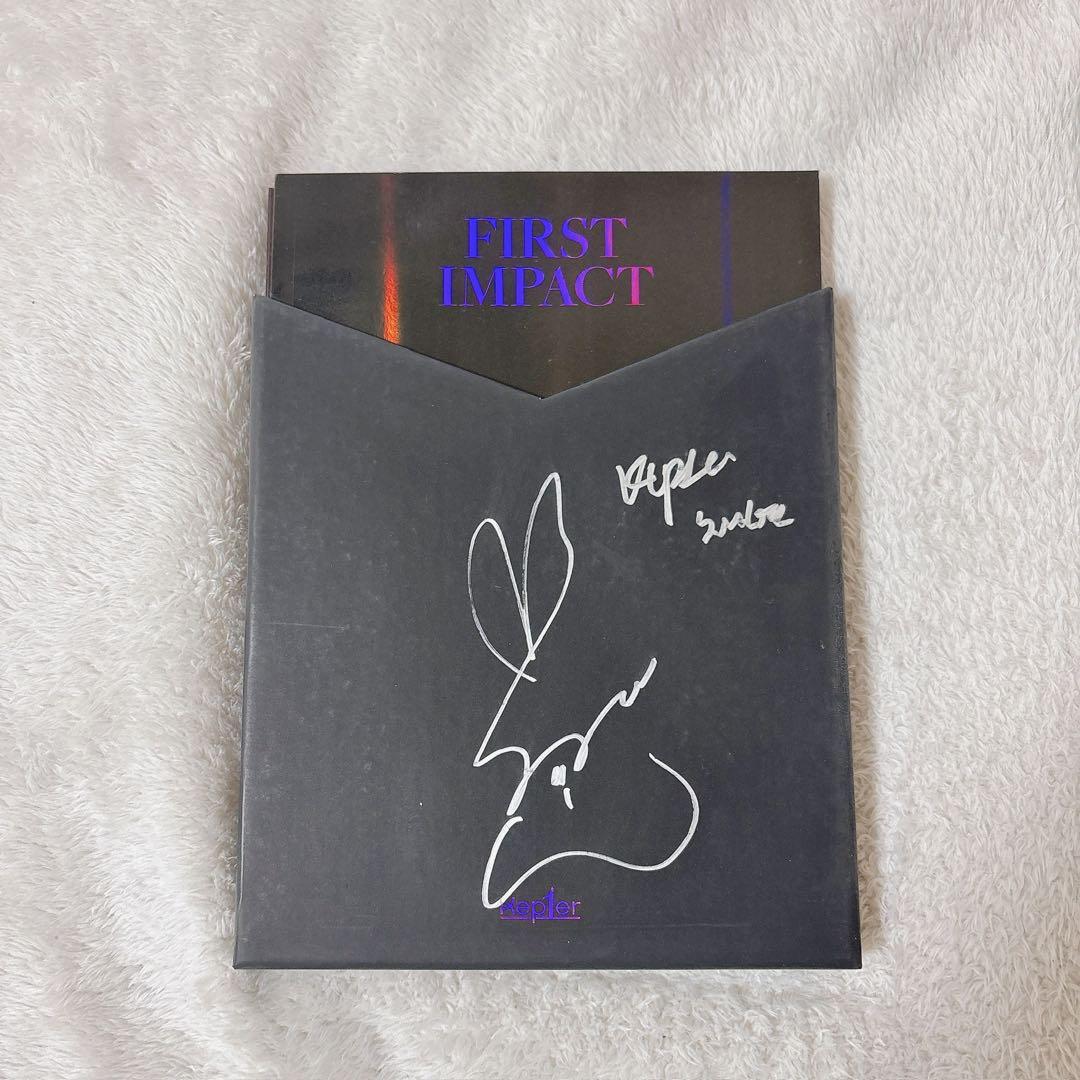 直筆サイン入り】アルバム チェヒョン Kepler FIRST IMPACT - メルカリ