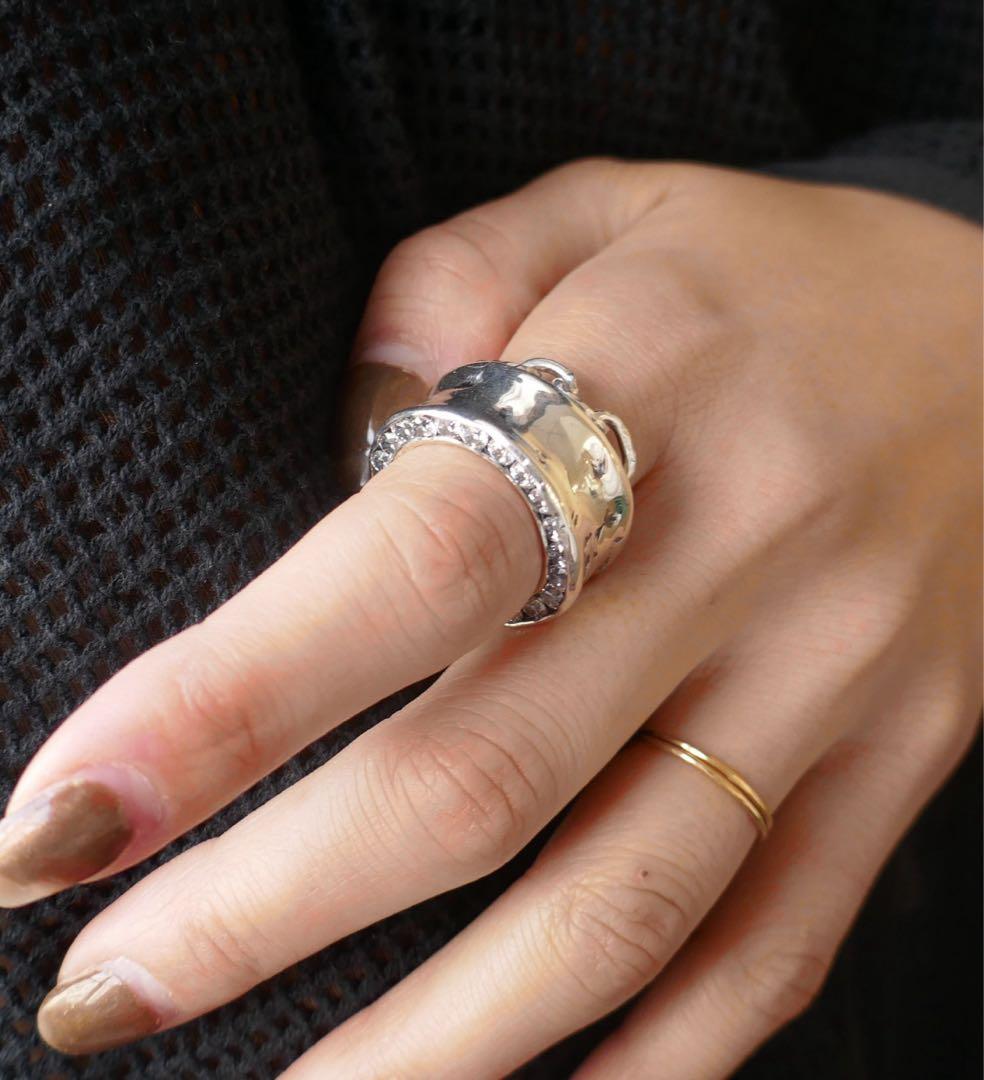 e.m. ジルコニア リング 指輪 silver925 シルバー925