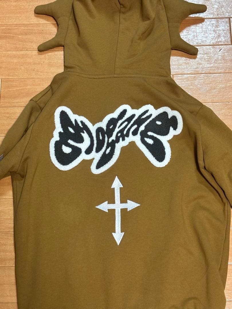 正規品 Glogang ブラウンパーカー S