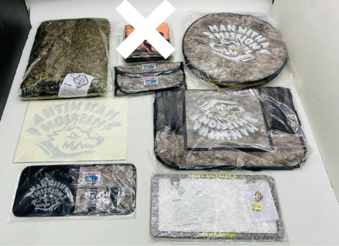 未使用】MAN WITH A MISSION カー用品グッズまとめ 未使用MAN WITH A