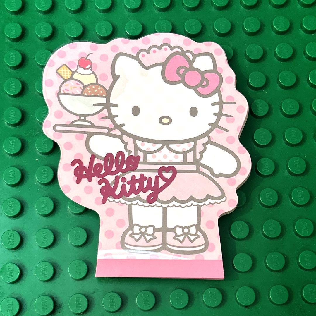 キティ 平成レトロ♡ダイカットメモ♡ウェイトレス♡2002年 キティ平成