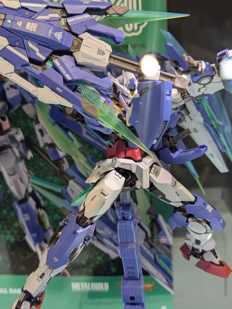 METAL BUILD ダブルオークアンタ フルセイバー 輸送箱未開封品