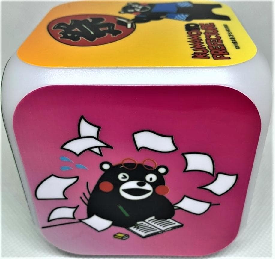 くまモン・キューブ型デジタル時計・アラーム・温度計（２２個＋２個）