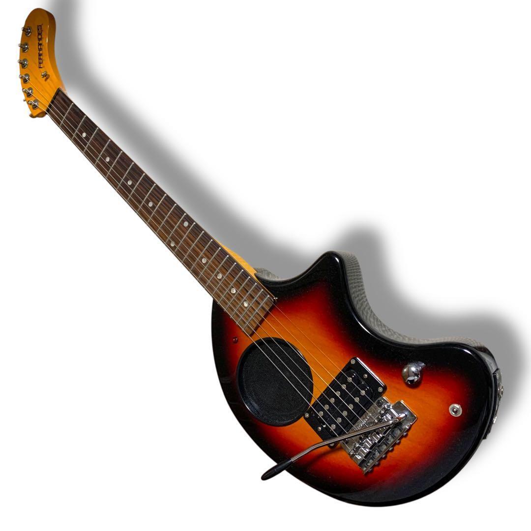 美品 フェルナンデス ZO-3 GFサンバースト アンプ内蔵ミニギター