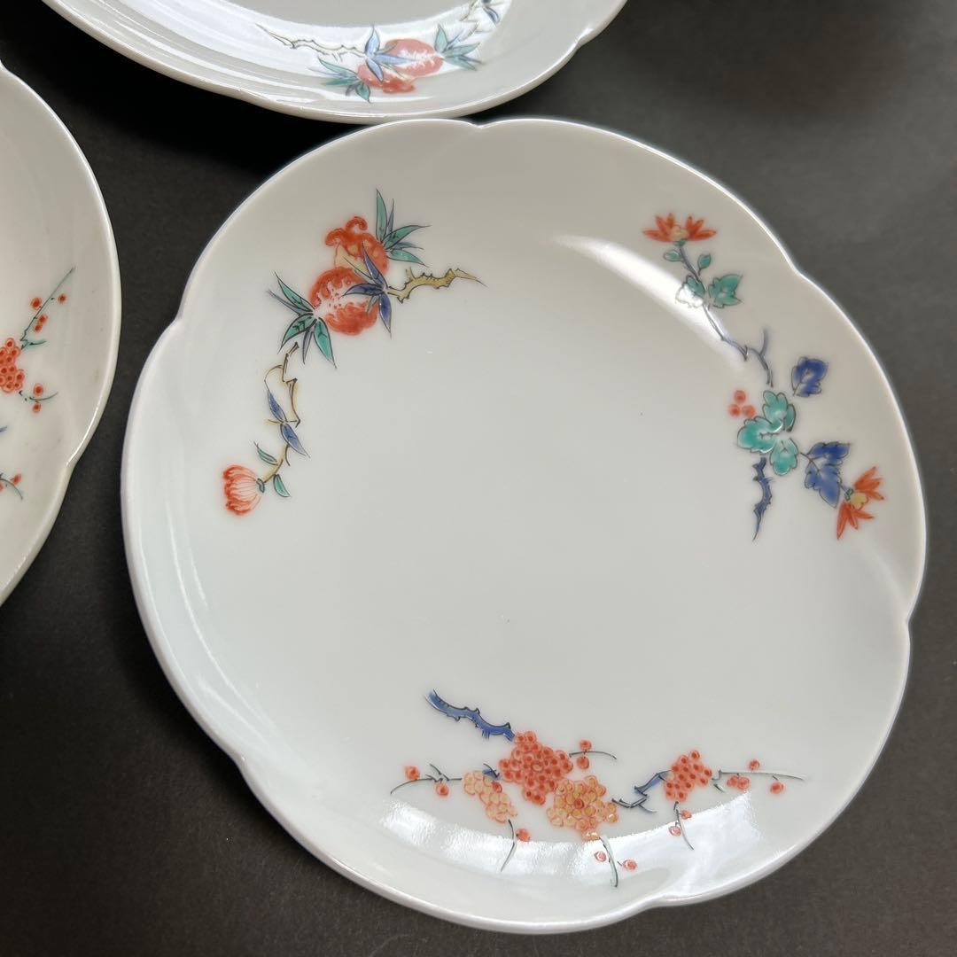 【未使用】無形文化財　人間国宝第十三代　酒井田柿右衛門　皿