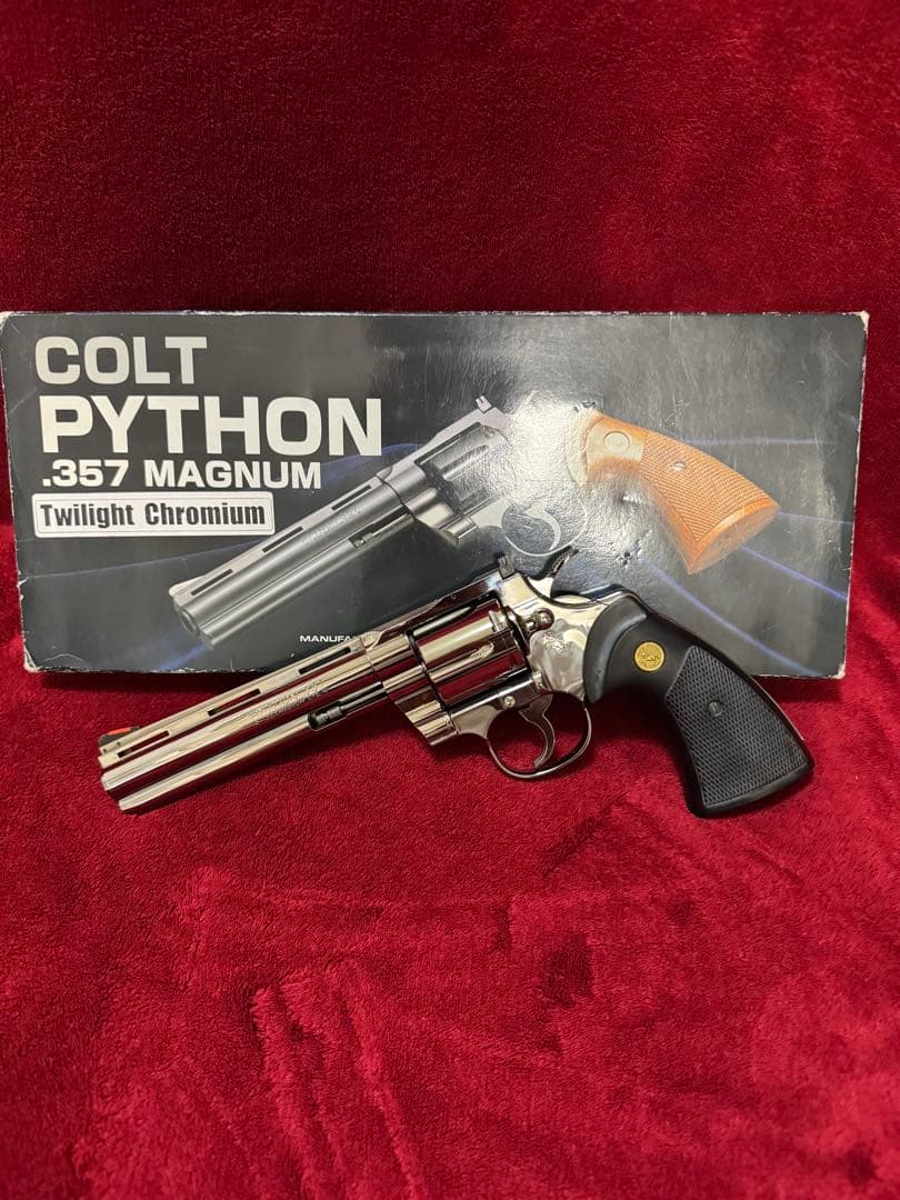 タナカワークス　コルトパイソン　357マグナム　トワイライトクローム タナカワークス コルトパイソン 357マグナム トワイライトクローム