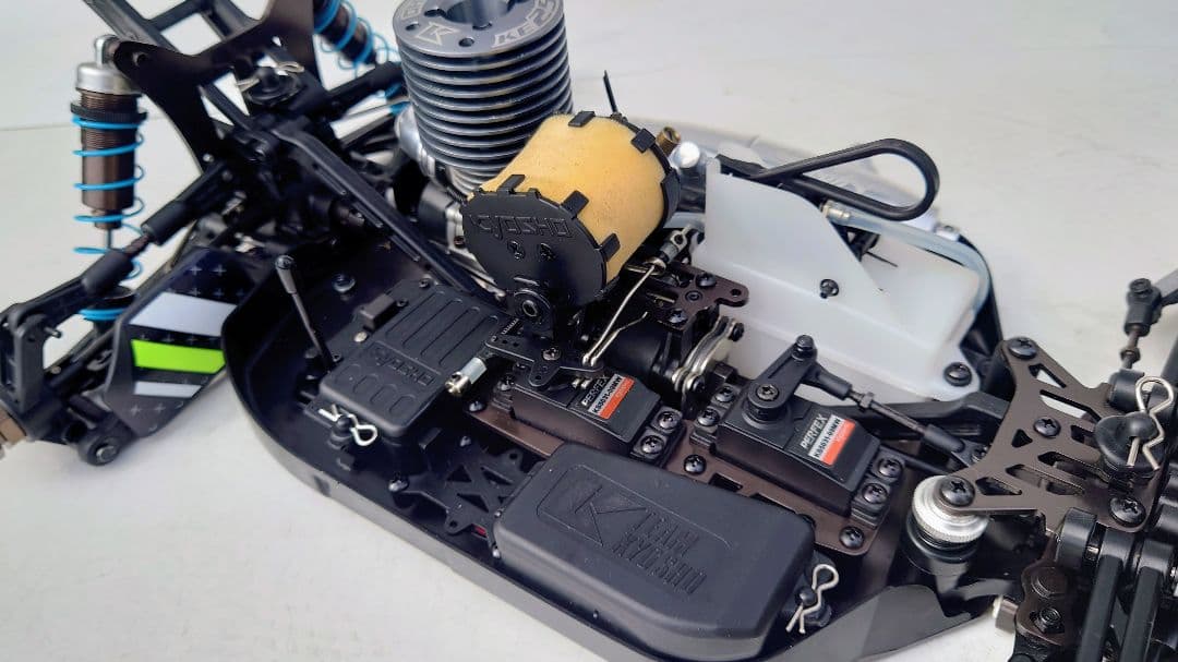 未走行！KE25付 特別仕様！京商インファーノ MP9 1/8GP レディセット