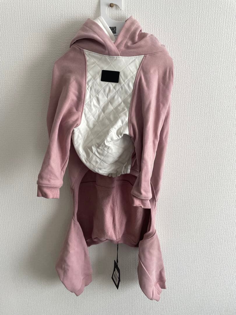 BONDIR LA ROSA HOODED ONESIE L4 大型犬 ピンク