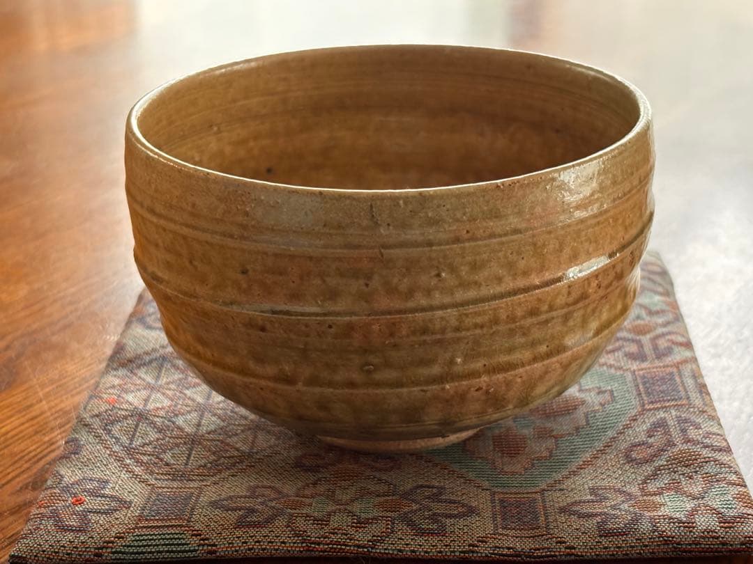 水野寿山作 黄瀬戸 茶碗 木箱入り - メルカリ