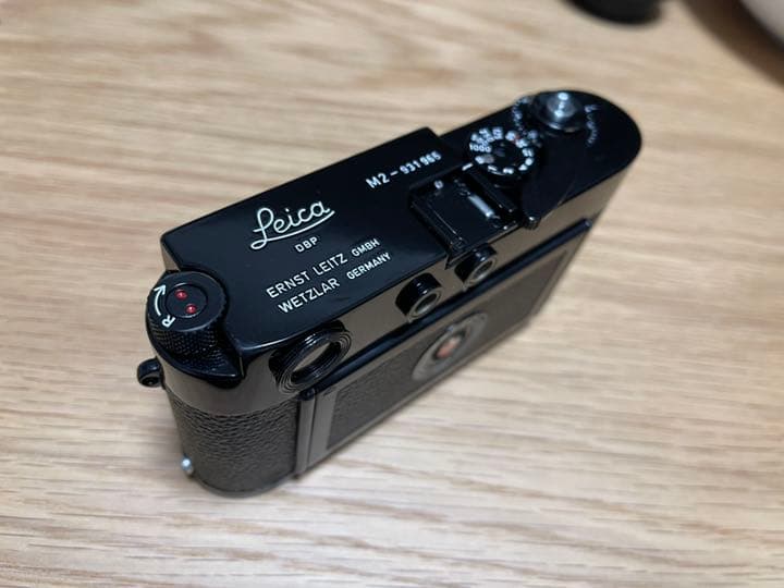 ライカM2 ボタン ブラックペイント 後塗り ショップ ライカM2 ボタン