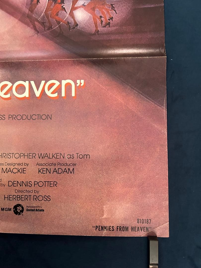ペニーズ・フロム・ヘブン USオリジナル映画ポスター
