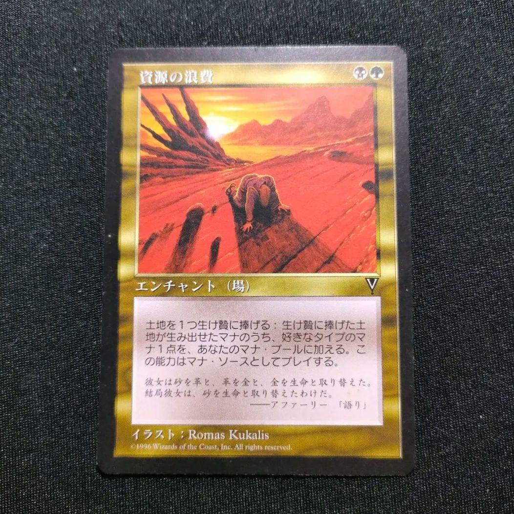MTG 日本語版 資源の浪費 Squandered Resources VIS