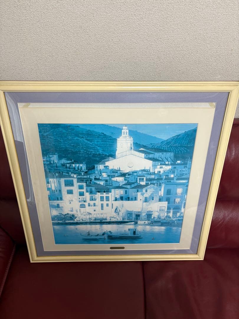 笹倉鉄平　「カダケス」 海の風景 絵画