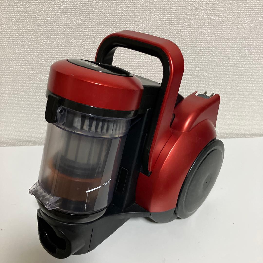 CV-SP900K 日立 掃除機 パワかるサイクロン 赤 本体 ダストボックス