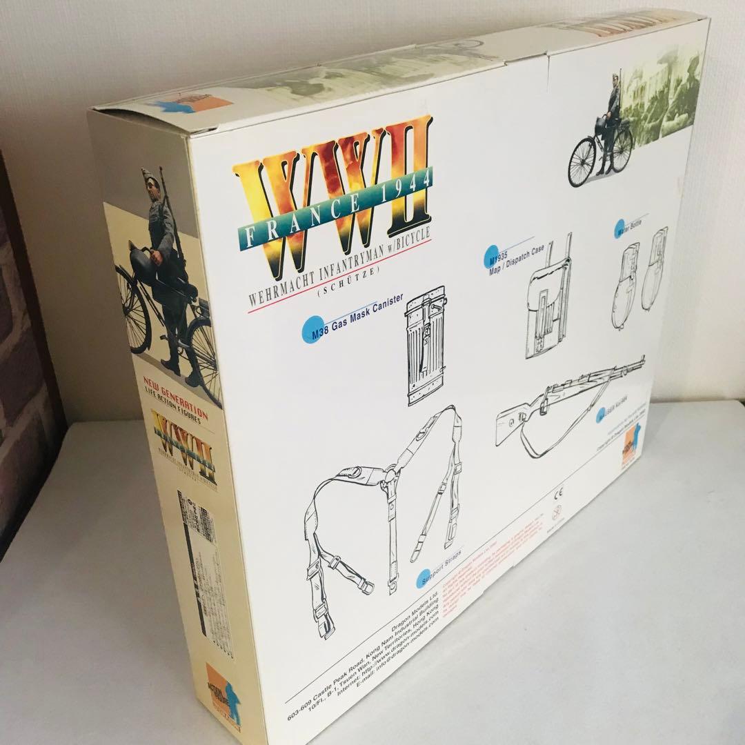 【未使用/美品】ドラゴンモデルズ 1/6 フィギュア ドイツ陸軍自転車部隊