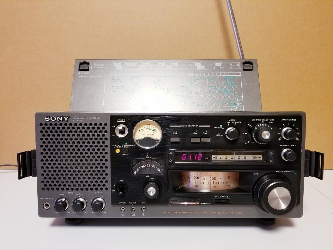 日本無線 JRC NRD-525 広帯域受信機 V.UHFコンバータ内蔵/元箱 日本