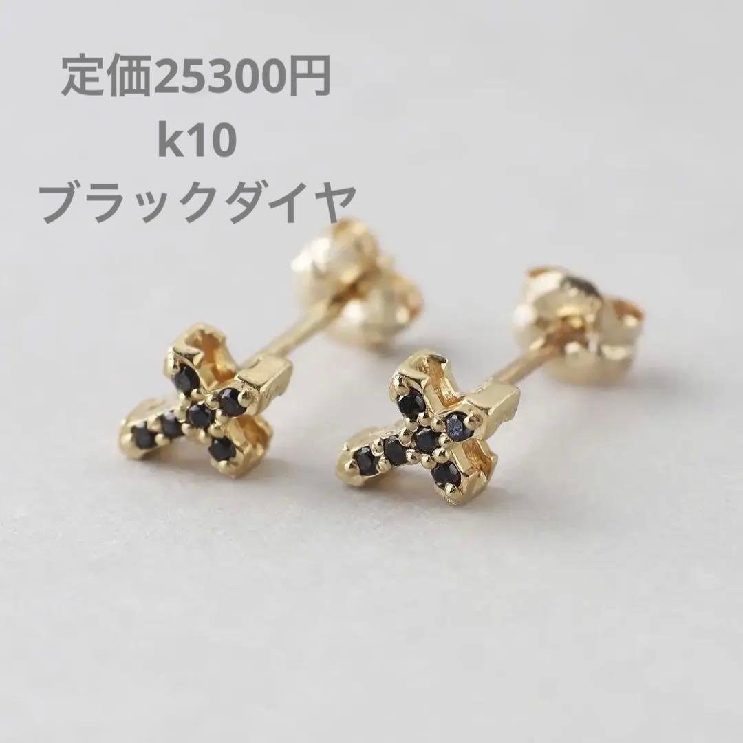 シエナロゼ　ブラックダイヤ　ピアス SIENAROSE】ブラックダイヤスナップピアス[M]｜アネモネ・シエナロゼ