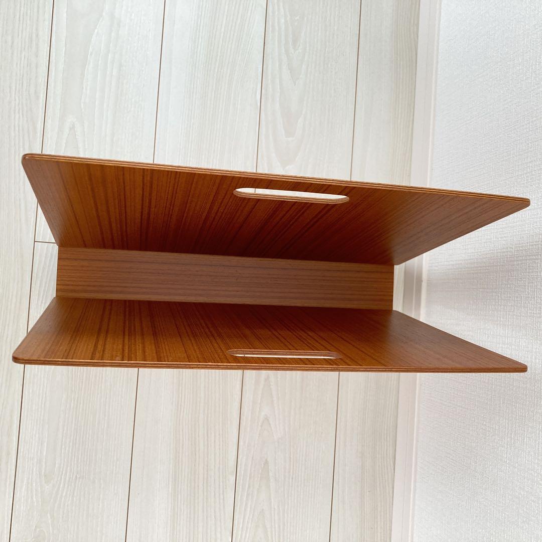 SAITO WOOD サイトーウッド マガジンラック チーク プライウッド 木製