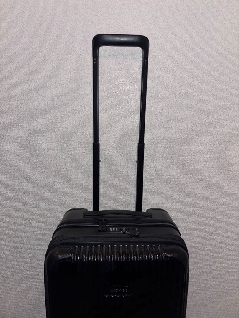 希少】マスターピース キャリーケース 迷彩 ストッパー付 機内持込可