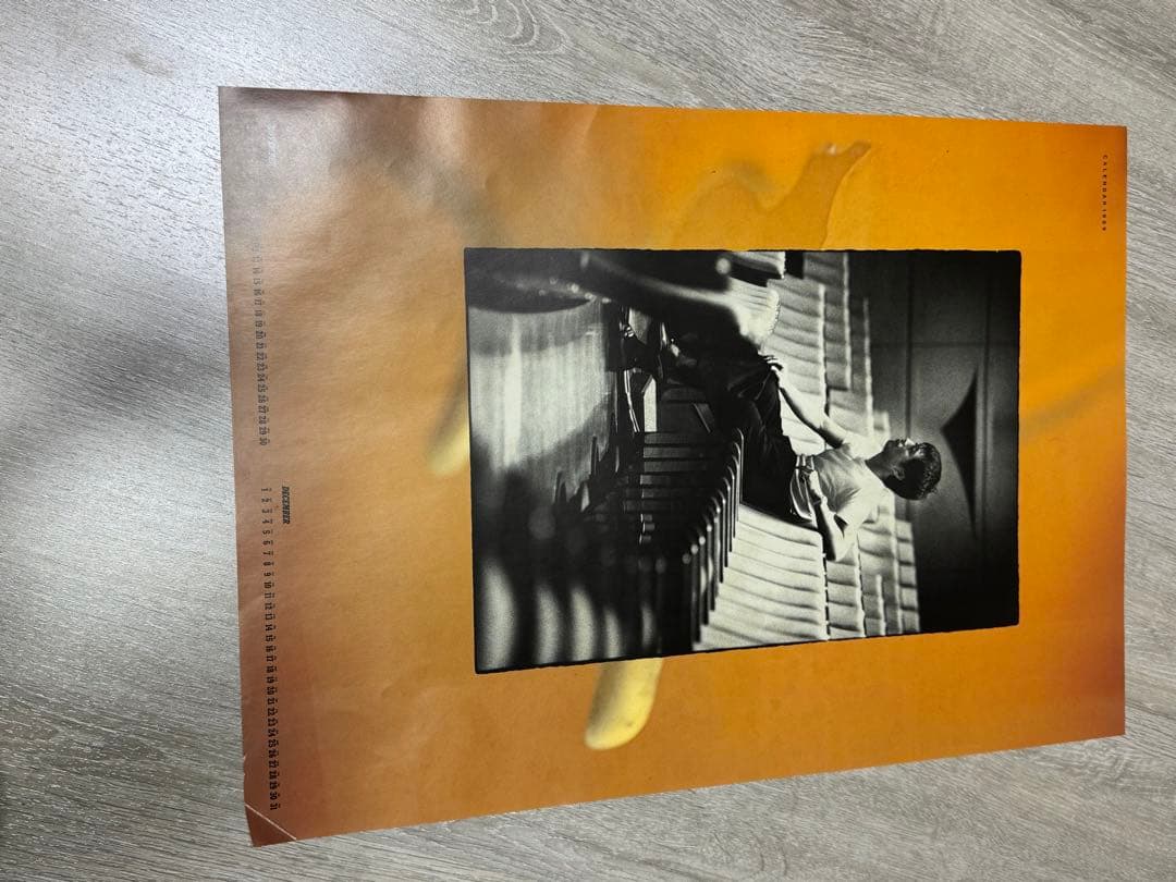 矢沢永吉 カレンダー1989