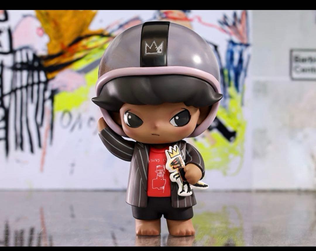 DIMOO × JEAN-MICHEL BASQUIAT 001 POPMART