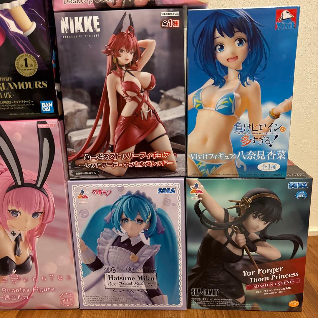 【新品未開封】プライズフィギュア　まとめ売り　9点セット