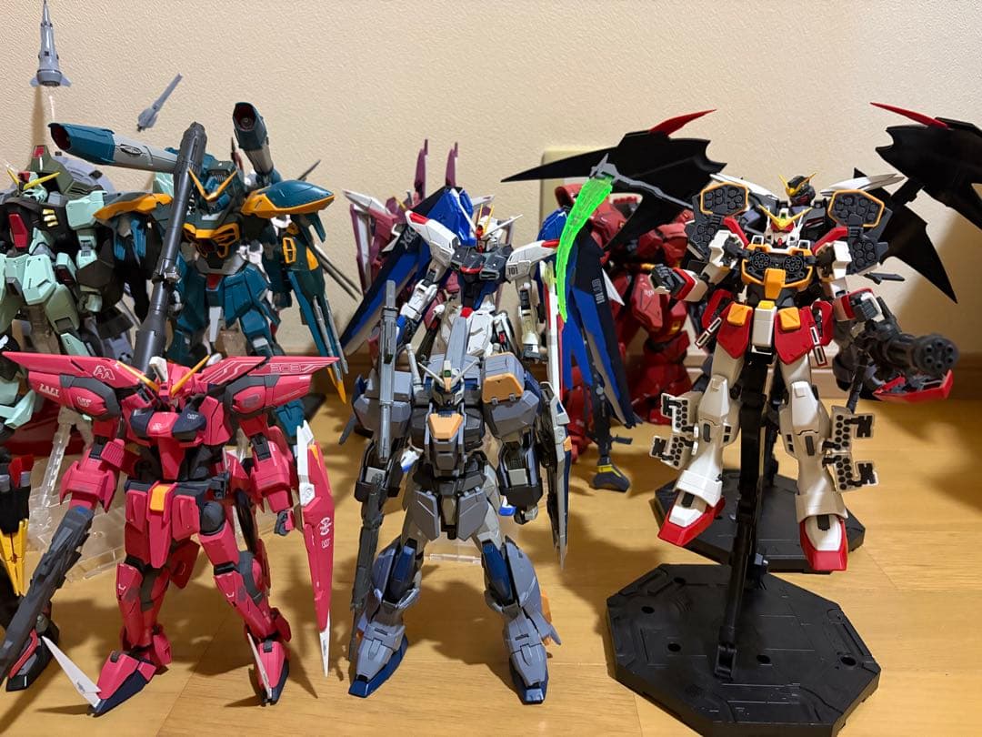 1/5まで ガンプラ SEED系MG 完成品 まとめ売り