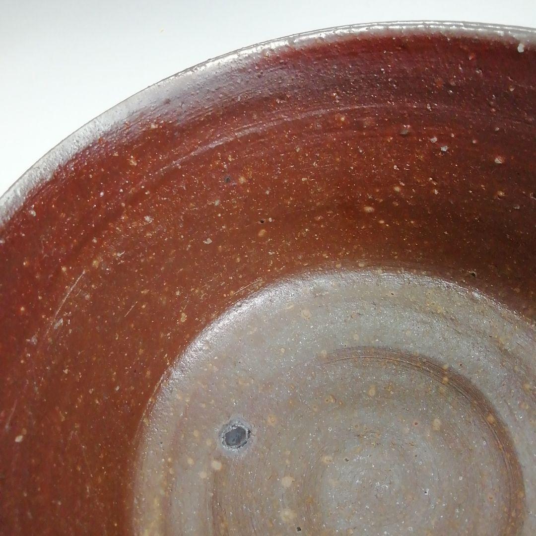 Ｓ４４６　茶碗　『備前焼』『永末隆平作』　共箱　抹茶碗　茶道具