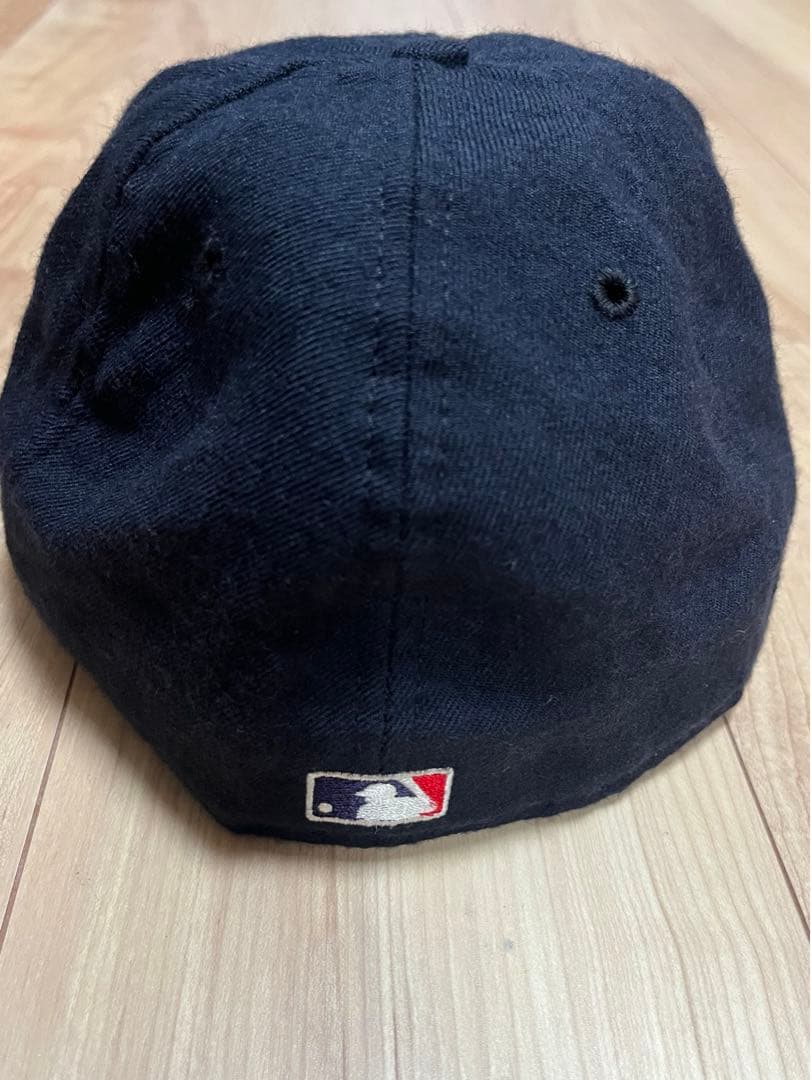 インディアンス 7 3/8 USA 90s インディアンス USA製 7 3/8ワフー酋長