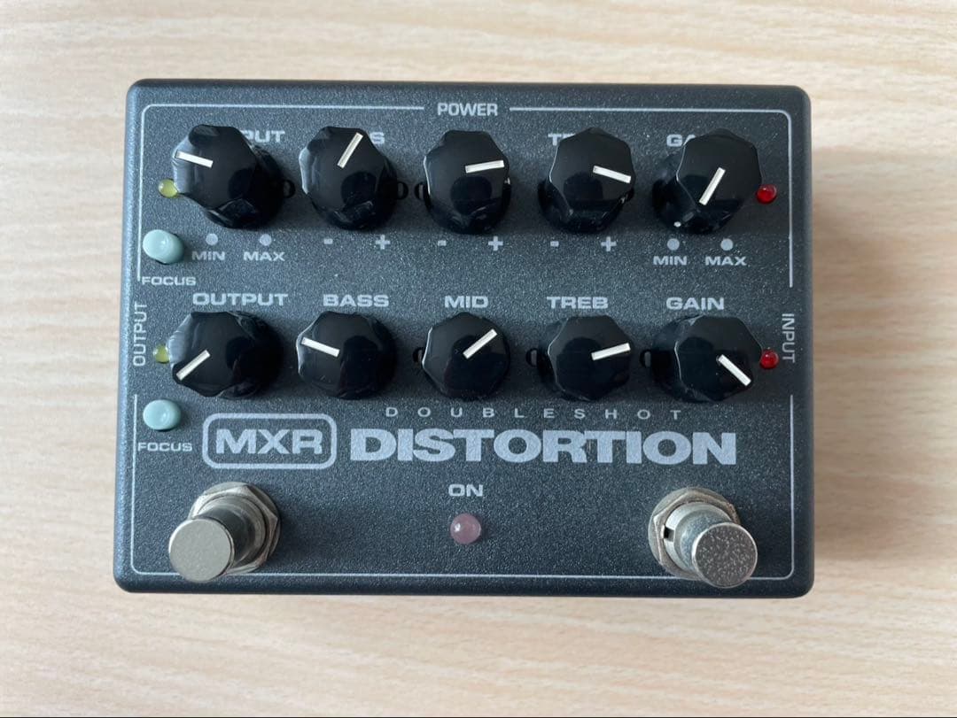 MXR Doubleshot Distortionギターエフェクター