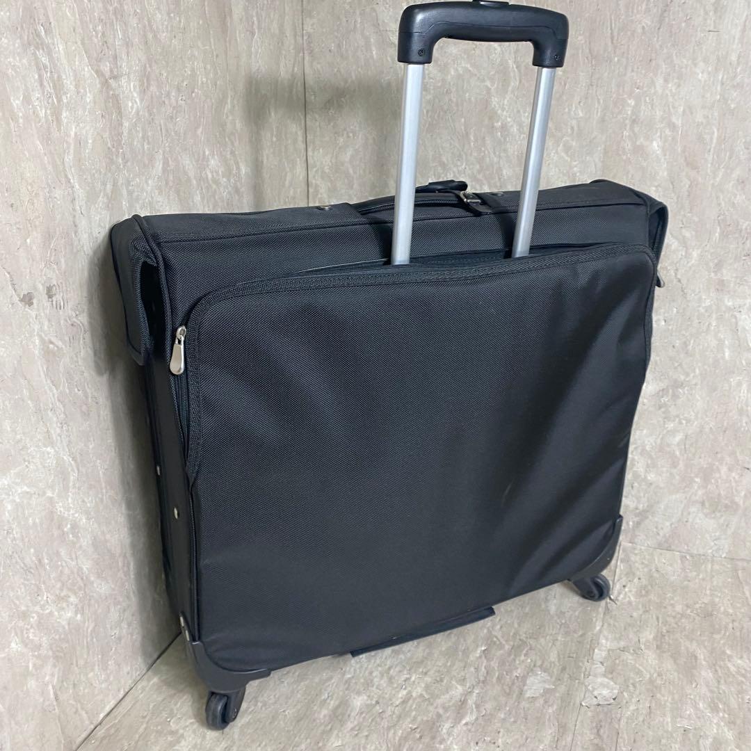 極美品 JAL 大型多機能 4輪 スーツケース キャリーバッグ ガーメント