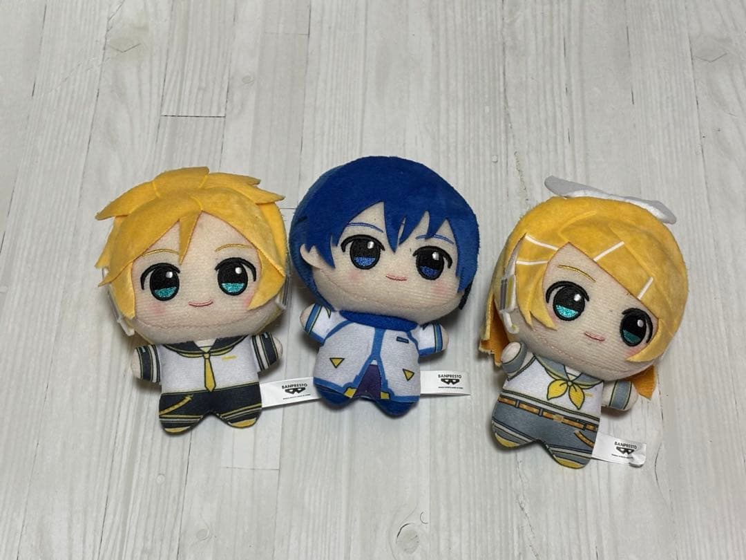 初音ミクシリーズ ちびぐるみ鏡音リン・レン・カイト 3種セット - メルカリ