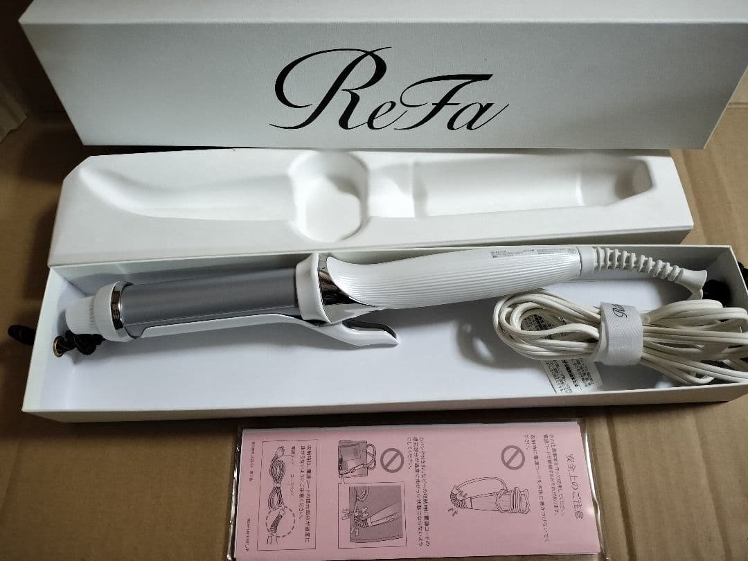 ReFa カールヘアアイロン 32mm ホワイト re-af00a ReFa カールヘア