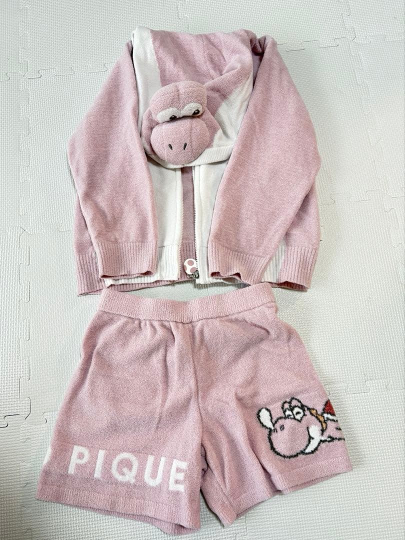 ジェラピケ ヨッシー パジャマ sサイズ 残り1 ジェラートピケ キッズ S