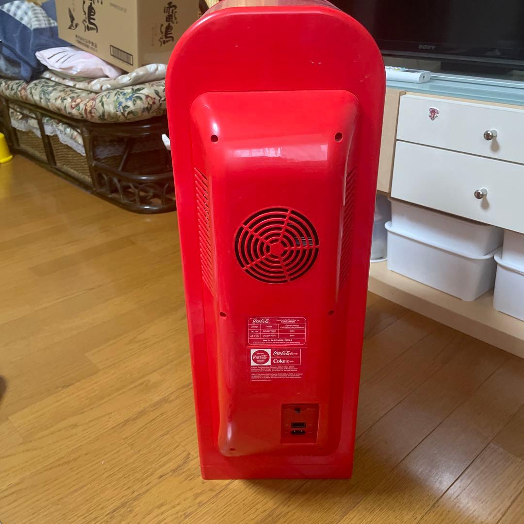 コカコーラ ミニ冷蔵庫 車載冷蔵庫 保冷 レトロ - メルカリ