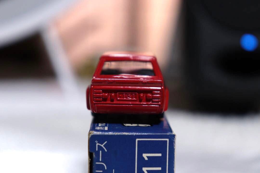 日本製　トミカ　外国車シリーズ　F11 フィアット　131 アバルト　ラリー