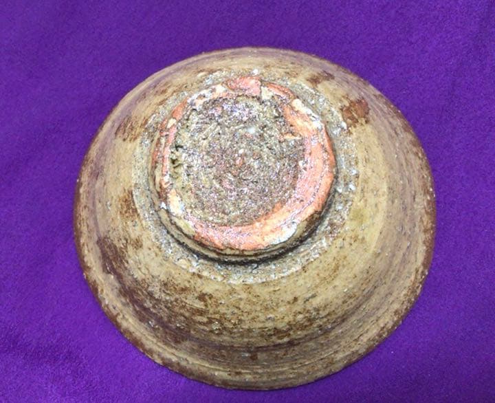 茶道具 黄伊羅保 茶碗☆共箱☆おまけ小物入れ付き 茶道具 黄伊羅保