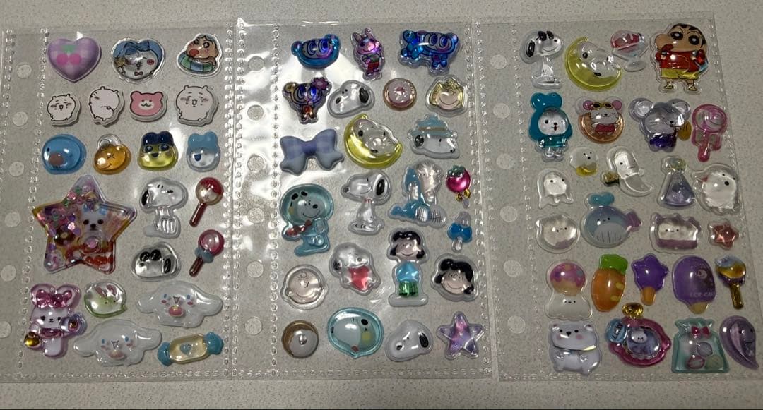 シール帳A7 完成品　リフィル23シート