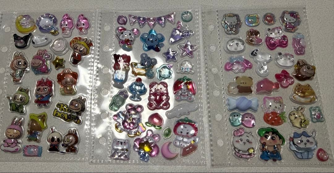 シール帳A7 完成品　リフィル23シート