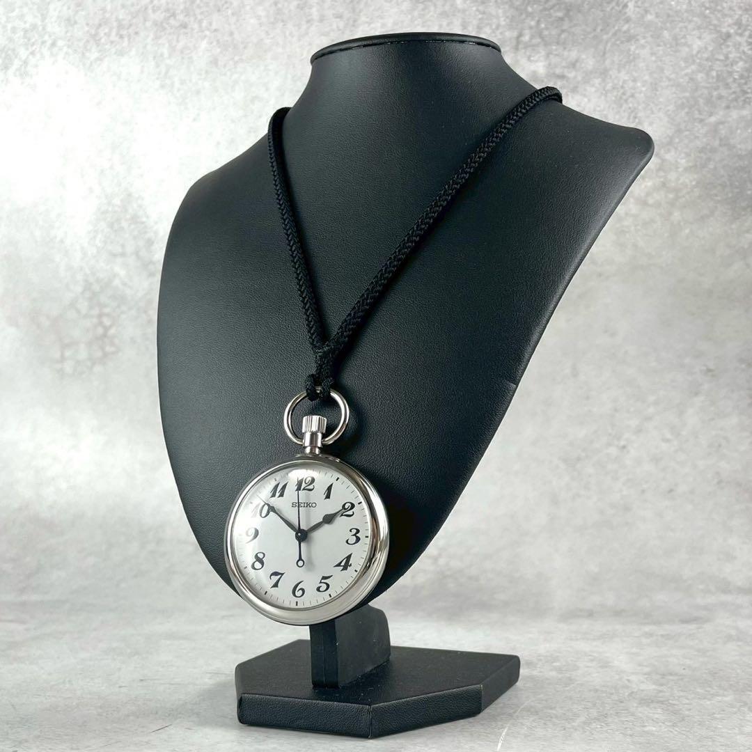 稼働/美品】セイコー クォーツ鉄道 懐中時計 7C21-0AA0 - メルカリ