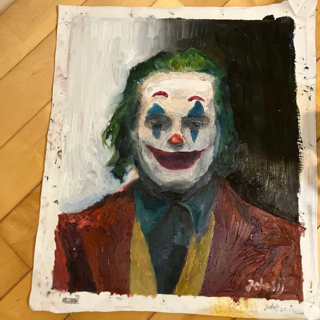 ジョーカーoriginal絵画 - メルカリ