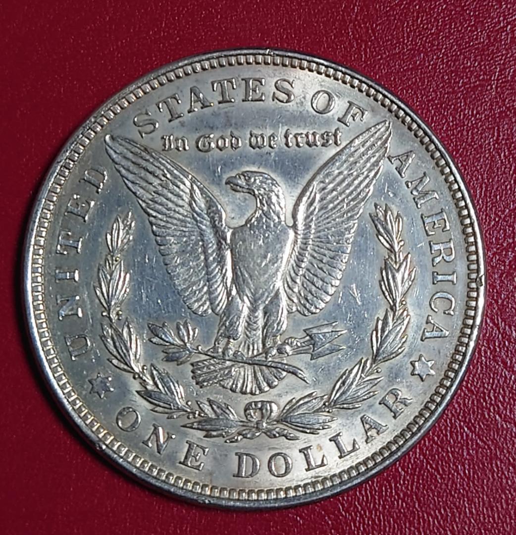 ま*る様 モーガンダラー銀貨　1921年