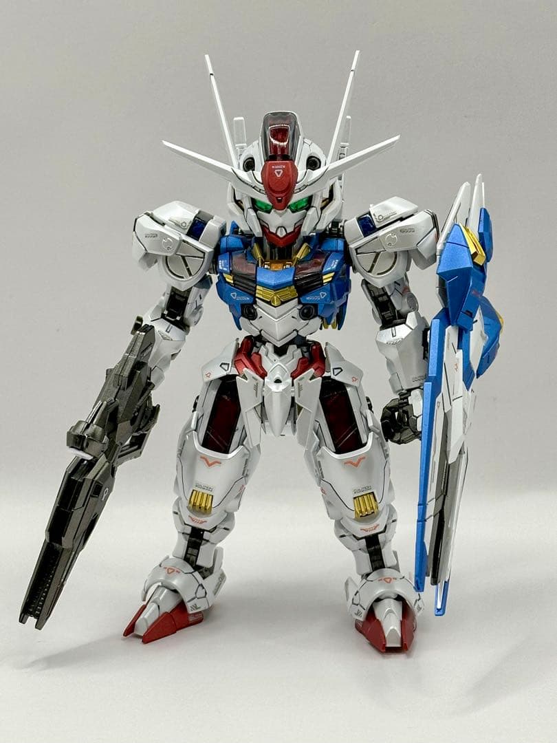 全塗装・20色以上使用】MGSD ガンダム・エアリアル 完成品