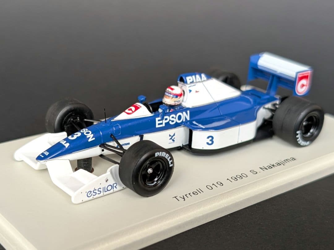 オートスポーツ50th 1/43 Tyrrell 019 1990 #3 中嶋悟 - メルカリ