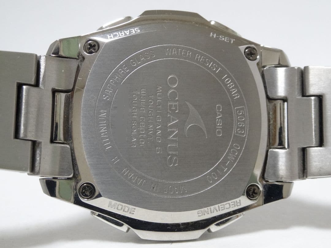 う*ん様 【2次電池交換済】カシオ オシアナス OCW-T100